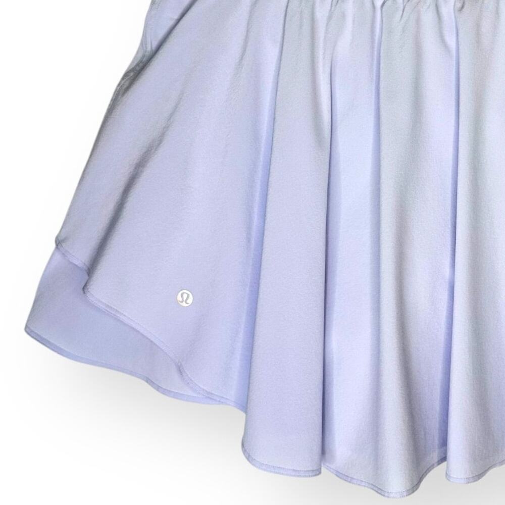 Lululemon Women's Court Rival High-Rise Skirt Size 14 Lilac Smoke W8AH4T Pastel - Picture 9 of 10